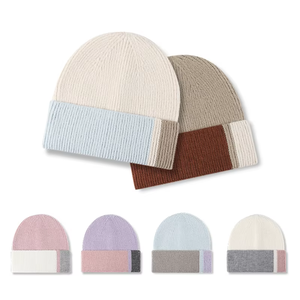 Ensemble de vêtements d'hiver pour adultes Beanie Outdoor Wear Women Prix de gros Logo personnalisé Jacquard respirant doux - Product Image 5