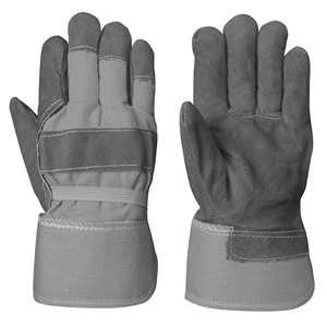 Guantes DE TRABAJO gruesos de piel de vaca para hombres y mujeres diseñados para la seguridad en entornos de trabajo industriales - Product Image 1