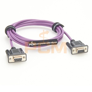 Câble de connexion CAN et CAN FD de 2 m, <span class=keywords><strong>DB9</strong></span> femelle vers femelle, non terminé, compatible avec IPEK-003000, GC-CAN-<span class=keywords><strong>CAB</strong></span>-2M-GC - Product Image 6