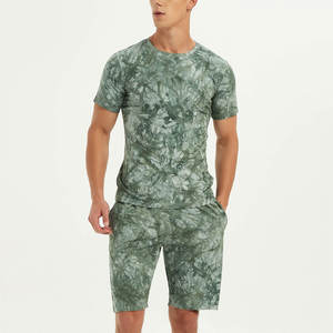 Conjunto de Camiseta y Pantalones Cortos Deportivos Transpirables de Secado Rápido para Hombre, Talla Grande, con Logotipo Personalizado - Product Image 6