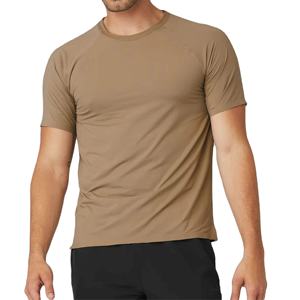 เสื้อยืดสำหรับผู้ชายเสื้อยืดออกกำลังกายผ้าแห้งเร็วทำจากโพลีเอสเตอร์สำหรับใส่ออกกำลังกาย - Product Image 2