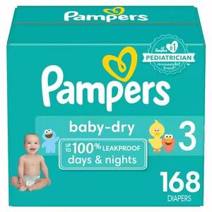 Pampers Swaddlers Ultra Soft Disposable Pants <b>Diapers</b> Size XXL One Month Supply (168 Count) for <b>Adults</b> Wholesale - Product Image 2
