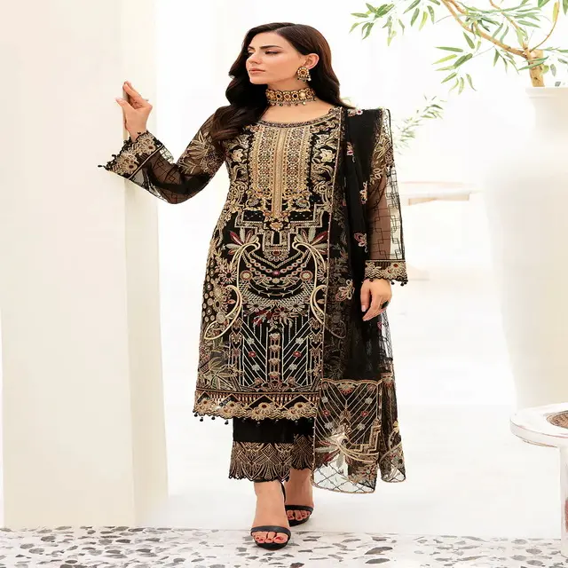 India e pakistan salwar kameez abbigliamento per abiti da festa per donna export quality fabric
