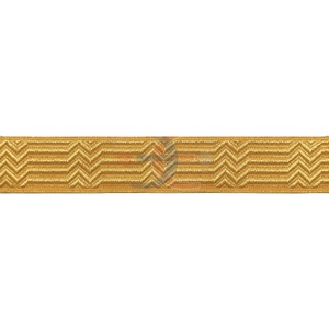 Bordures tressées, rubans, biais argenté doré, sequins, dentelle française brodée écologique, ornements liturgiques, strass - Product Image 3