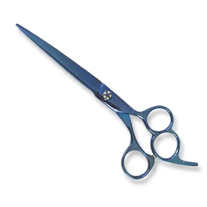 69 профессиональные высококачественные парикмахерские ножницы с тремя пальцами ножницы для чистки домашних животных ножницы