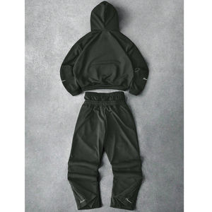 Survêtements personnalisés pour hommes 2026, écologiques, respirants, unis, grandes tailles, avec logo et design sur mesure, vêtements de sport d'hiver - Product Image 1