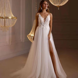 Vestido de cóctel de noche sin mangas de longitud completa Patrón floral Forma de cuerpo antiestático con bordado y abalorios para eventos - Product Image 1