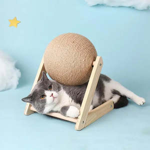 Bola De Chat <b>Cat</b> <b>Tree</b> & <b>Scratcher</b> with Comfortable Chatting Ball - Product Image 2