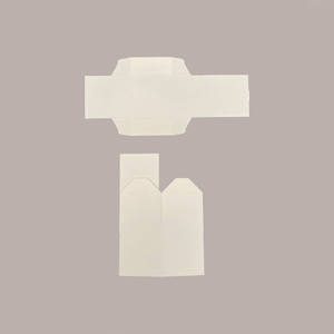 10pcs White Silk Cardboard <b>Box</b> with Lid 50x50x50mm <b>Square</b> Shape Recycled Small <b>Gift</b> Packaging - Product Image 5