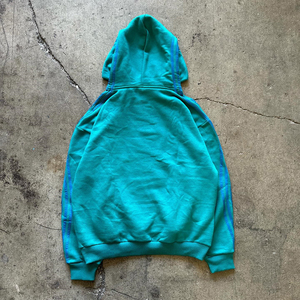 100% algodón Heavyweight Pullover Hoodies Hombres Diseño personalizado a rayas Sudadera con capucha de mezcla de algodón de gran tamaño - Product Image 3