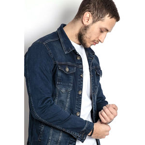 Vêtements décontractés Jeans en coton de haute qualité pour hommes Veste en denim pour hommes Meilleure vente à bas prix à vendre - Product Image 2