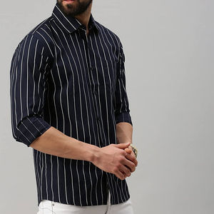 Top Trending Custom Made OEM Nuevo diseño de algodón Camisas casuales de los hombres con tamaño de color personalizado y Impresión de logotipo de alta calidad - Product Image 1