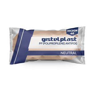 Rollo de PVC antivaho personalizable de 40 micras, película elástica, plástico suave, colores neutros para verduras, frutas, PP, ancho de uso, alimentos - Product Image 2