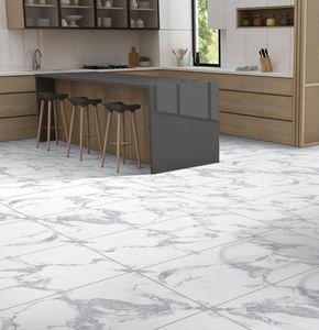 Dalles en porcelaine de qualité supérieure 600x1200mm, aspect carrelage, 9mm, anti-casse, faible absorption d'eau, résistantes aux taches - Product Image 1