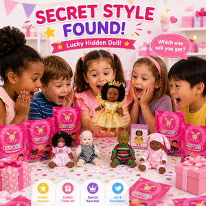 Poupée éducative en vinyle souple TUSALMO pour filles, jouet de mode, sac mystère pour les plus de 3 ans, couleurs et emballage personnalisés - Product Image 6