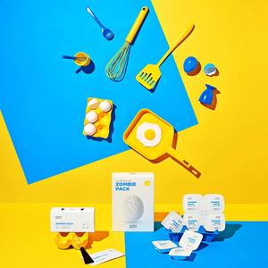 Productos Cosméticos Coreanos para el Cuidado de la Piel, Mascarilla Facial en Polvo Antienvejecimiento, Kit de Mascarilla Facial Zombie Pack y Activador - Product Image 3