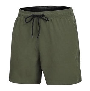 Ropa de entrenamiento Deportes Cordón OEM Poliéster Pantalones cortos Gimnasio Activewear Pantalones cortos para hombres Pantalones cortos para correr de secado rápido - Product Image 5