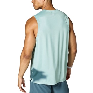 Camiseta sin mangas de gimnasio con diseño estampado y lavado ácido, a la moda, para fitness y entrenamiento, venta al por mayor, precio bajo, ajuste holgado, fabricante, estilo vintage - Product Image 5