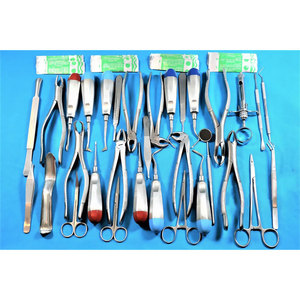 NUEVO KIT DE INSTRUMENTOS DENTALES ALEMÁN DE 72 PIEZAS PARA QUIRURGIA ORAL, ELEVADORES Y FASCETAS PARA EXTRACIÓN DENTAL, PAQUETE MÁS VENDIDO - Product Image 1