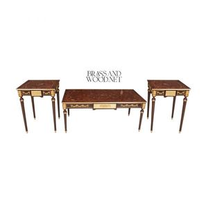 Juego de Mesa Rectangular de Madera Clásico de Lujo - Product Image 1