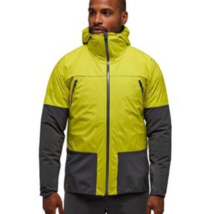 ULT Hike Veste Softshell pour homme Veste d'extérieur bleue à capuche avec fermeture éclair, coupe-vent, respirante et légère pour homme - Product Image 1