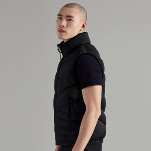 Top Trending Men Puffer Vest hecho a medida ligero fácil de usar transpirable cómodo soporte impermeable a prueba de viento duradero - Product Image 4