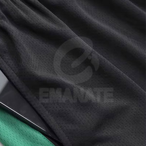 Pantalones Cortos Deportivos de Baloncesto de Malla Transpirable de Poliéster Estampados con Bolsillos, Talla Personalizable, Conjuntos Casuales Nuevos para Hombre - Product Image 6