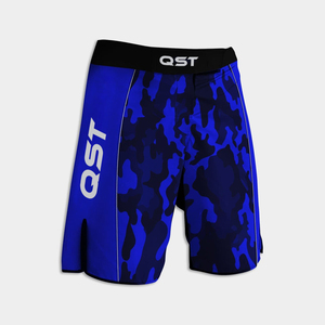 Pantalones cortos de MMA profesionales de calidad superior QST para lucha libre-Kimono personalizado entrenamiento de artes marciales 100% poliéster a prueba de encogimiento Unisex - Product Image 2