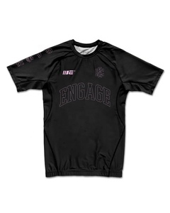 Camiseta de Compresión Deportiva de Manga Larga para Hombre, para BJJ, MMA, Entrenamiento, Gimnasio, Ejercicio, Ajustada al Cuerpo, Elástica - Product Image 2
