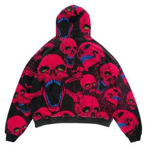 Meilleure vente tendance poids lourd 100% coton pull à capuche surdimensionné hommes épais personnalisé 500 Gsm confortable Vintage sweats à capuche - Product Image 4