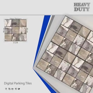 กระเบื้องพอร์ซเลนที่จอดรถดิจิทัลขนาด400x400สำหรับชาวอินเดียขนาด40x40 16x16ใช้งานหนักกลางแจ้งขนาด32x32 - Product Image 2