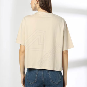 Nuevas camisetas de moda Logotipo de impresión personalizado Camiseta de algodón para mujer Vamos a ir a la fiesta Transpirable - Product Image 2