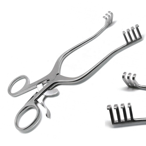 Separador de Piel Quirúrgico Manual de Acero Inoxidable, Retractor Weitlaner Autoestático, Instrumentos Backhaus International WR-0198 - Product Image 3