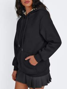 Women's Casual Winter Warm Long Sleeve Pullover Sweatshirt Fleece <b>Sherpa</b> <b>Lined</b> <b>Hoodie</b> Men's Hoodies & Sweatshirts - Product Image 5