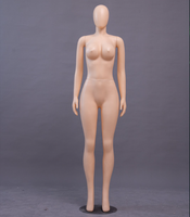 Mannequin de corps entier féminin avec tête, support, en plastique ABS gonflable, jambes en tissu, BBL, grande taille, gros buste, fesses, bikini, utilisation par tailleur, tête de mannequin
