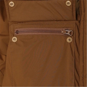 Veste matelassée vintage personnalisée pour hommes, hiver, imperméable, respirante, matelassée, prix de gros, service OEM pour - Product Image 4