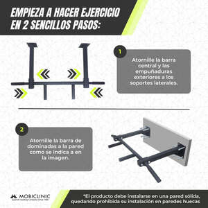 Mociclinic <span class=keywords><strong>Mod</strong></span> K3 Ngang Pull-up Bar Wall Mount Neo Kit Bao Gồm Thép 90x45x13 Tối đa 250 kg Sức Mạnh Bài Tập - Product Image 5