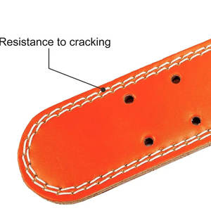 Logo personnalisé ceinture d'entraînement d'haltérophilie réglable en cuir de vachette véritable ceintures de levage de sécurité de forme physique en vente - Product Image 6