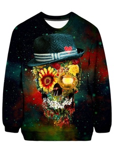 Sudadera de Felpa Tejida Personalizable para Hombre, Talla Grande, 100% Algodón, Ecológica, Anti-Pilling, Secado Rápido, Anti-Encogimiento, Nueva Colección 2022 - Product Image 3