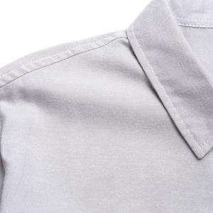 เสื้อเชิ้ตผู้ชายระบายอากาศได้ดีแขนยาวเข้ารูปสีและขนาดที่กำหนดเอง - Product Image 5