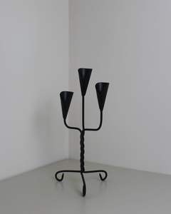 Home Decorations Latest Design <b>Candle</b> Stand <b>Dinner</b> Table Top Decoration Black Powder Coated Finishing <b>Candle</b> Holders - Product Image 3