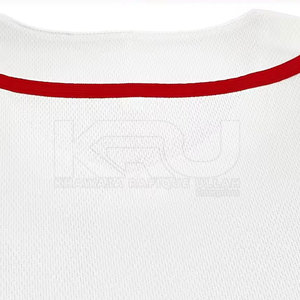Servicio OEM, Nueva Camiseta de Béisbol, Tejido Transpirable que Absorbe la Humedad, Cuello en V, Manga Corta, Diseño Estampado para Mayor Comodidad en Cada Partido - Product Image 6