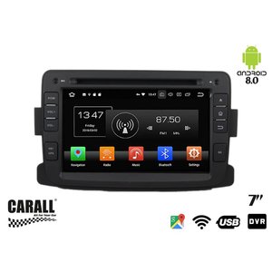 8.0 Android autoradio per Dacia Duster GPS DVD USB SD wi-fi Bluetooth navigatore-auto e moto/autoradio - Product Image 1