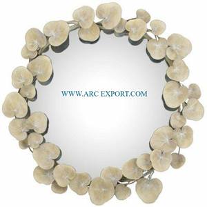 Fabriqué à la main moderne nouveauté miroir mural suspendu qualité supérieure maison hôtel restaurant miroir mural décoratif en inde - Product Image 2