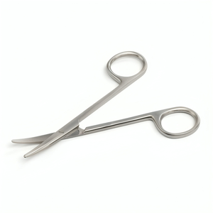 Ciseaux vétérinaires Metzenbaum de haute qualité 14.5 cm/5.7 \ "ciseaux chirurgicaux incurvés/émoussés en acier inoxydable de sécurité - Product Image 1