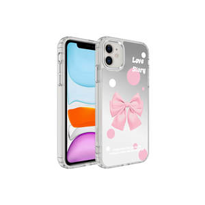Étui de téléphone en silicone antichoc au design brillant de luxe pour iPhone 11 Série Mimbo Coque de protection liquide Modèle 14 Plus - Product Image 1