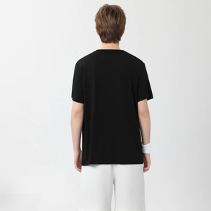 Popular Material hombres 92% poliéster 8% Spandex camiseta de secado rápido 170gsm Unisex sólido deportes camiseta para hombres - Product Image 2