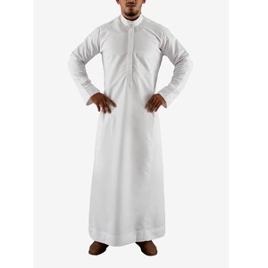 Mode Musulmane Africaine Dubaï Arabe Vêtements à Manches Longues pour Hommes Hauts Chemises Islamiques Turques Décontractées avec Poche Zippée Thobe Robes Ethniques - Product Image 1