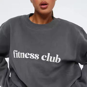 Suéteres Casuales de Punto para Mujer, Cuello en V, Ajustados, de Punto Suave, con Decoración de Apliques, Talla XS, Logotipo Frontal - Product Image 4