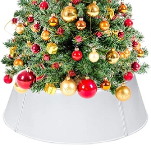 Collar de árbol de Metal decorativo para interior del hogar, adorno de árbol de Navidad Artificial - Product Image 2
